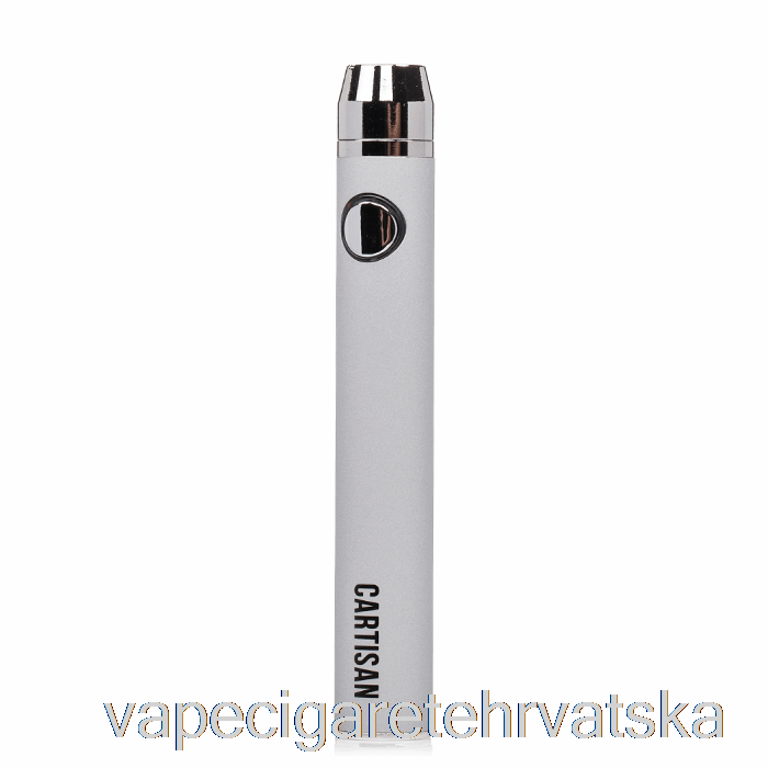 Vape Cigarete Cartisan Gumb Vv 650 510 Baterija Srebrna